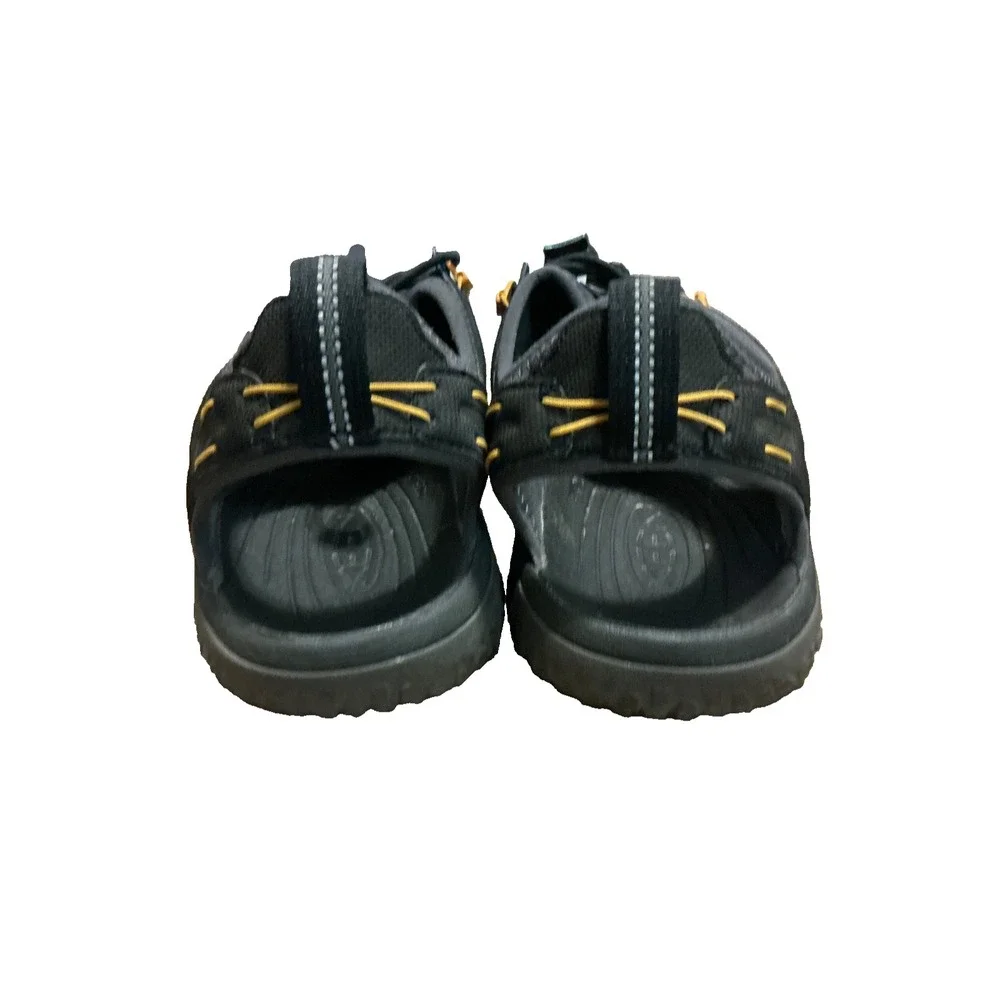 KEEN Sandles Mens Escape H2 Waterproof Hiking Black Shoes Closed Toe Size 9